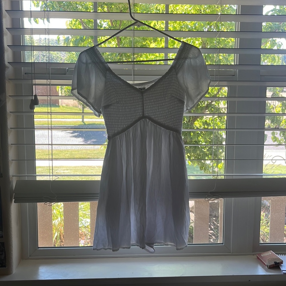 little white flowy dress